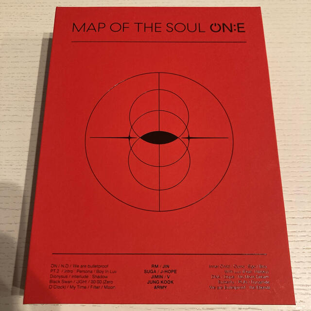 BTS MAP OF THE SOUL ON:E DVD