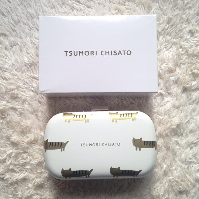 TSUMORI CHISATO(ツモリチサト)のツモリチサト ハードポーチ レディースのファッション小物(ポーチ)の商品写真