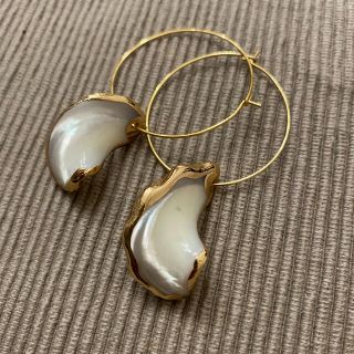 ハンドメイド♡シェルピアス(ピアス)