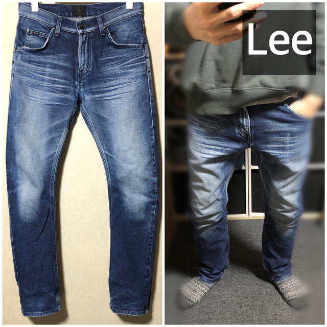 Lee(リー)のLeeダメージジーンズダメージデニム立体裁断メンズダメージ加工 メンズのパンツ(デニム/ジーンズ)の商品写真