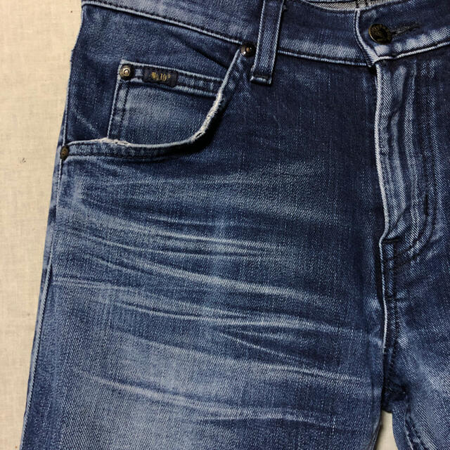 Lee(リー)のLeeダメージジーンズダメージデニム立体裁断メンズダメージ加工 メンズのパンツ(デニム/ジーンズ)の商品写真