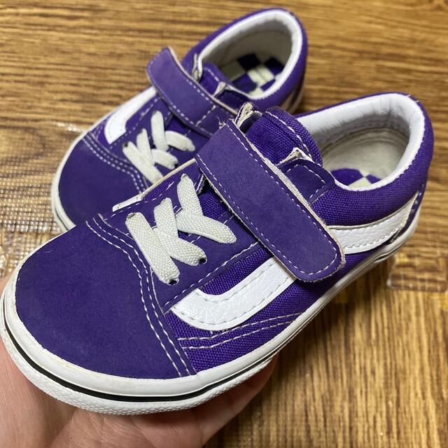 VANS(ヴァンズ)の１５センチ　vans スニーカー　美品 キッズ/ベビー/マタニティのキッズ靴/シューズ(15cm~)(スニーカー)の商品写真