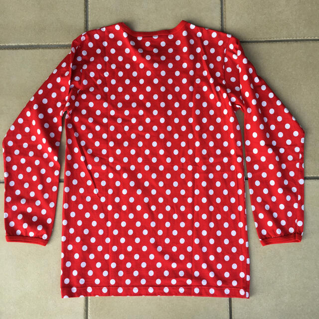 marimekko(マリメッコ)の未使用 未着 marimekko マリメッコ 綿100 可愛いドット柄Tシャツ キッズ/ベビー/マタニティのキッズ服女の子用(90cm~)(Tシャツ/カットソー)の商品写真