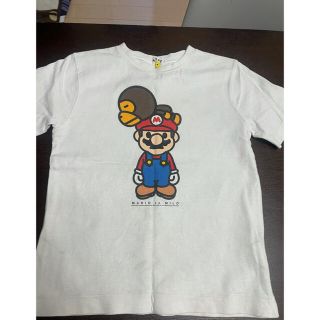 アベイシングエイプ(A BATHING APE)のA BATHHNG APE❌マリオTシャツ(Tシャツ/カットソー)