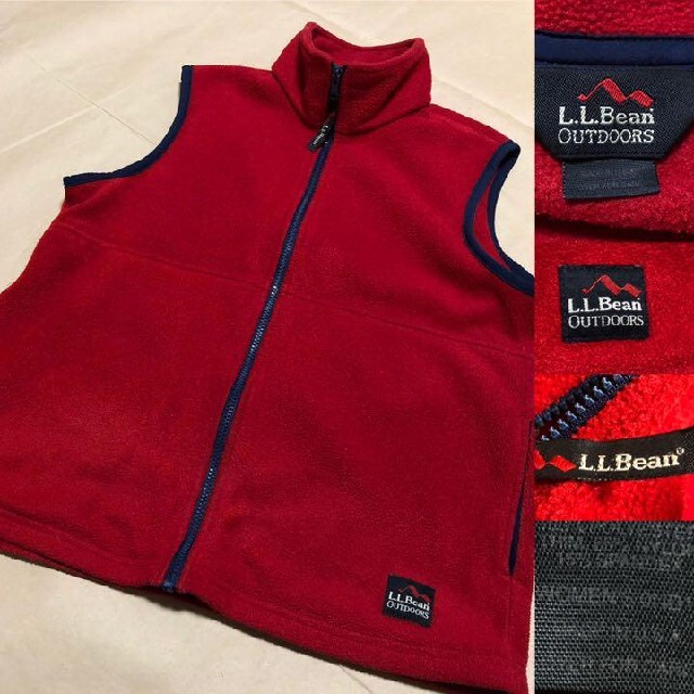 L.L.Bean エルエルビーン ベスト フリース 80s 90s