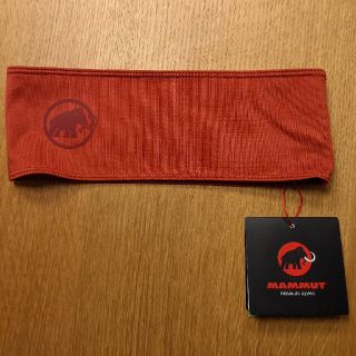 マムート(Mammut)の【新品未使用】マムート　ヘッドバンド　Casanna　ワインレッド(その他)