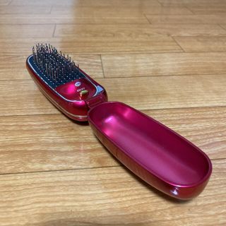 コイズミ(KOIZUMI)の小泉 イオンリセットブラシ（折畳ＵＳＢ充電式Ｂタイプ） KBE-2500-P(ヘアブラシ/クシ)