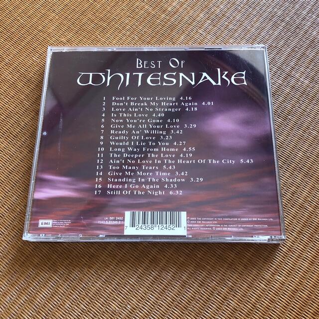 ホワイトスネイク　BEST OF whitesnake エンタメ/ホビーのCD(ポップス/ロック(洋楽))の商品写真