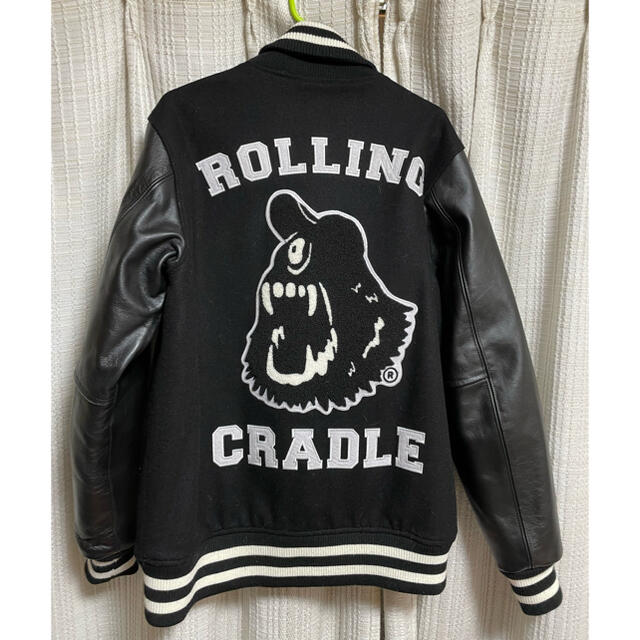 ROLLING CRADLE(ローリングクレイドル)の【ターフ様専用】ローリングクレイドル　スタジャンM メンズのジャケット/アウター(スタジャン)の商品写真