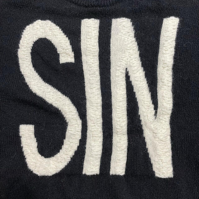 SAINT MICHAEL WOOL SWTER SIN セントマイケル SAINT MICHAEL WOOL SWTER SIN セントマイケル