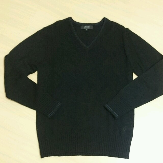 COMME CA ISM(コムサイズム)のコムサ 黒のセーター メンズのトップス(ニット/セーター)の商品写真