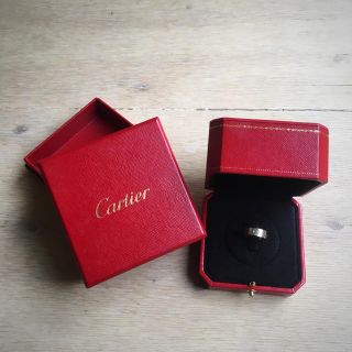 カルティエ(Cartier)のららぴー様専用ページ カルティエ ラブリング 46号(リング(指輪))
