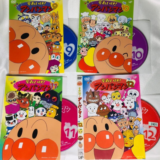 アンパンマンDVD 4枚セット - ブルーレイ