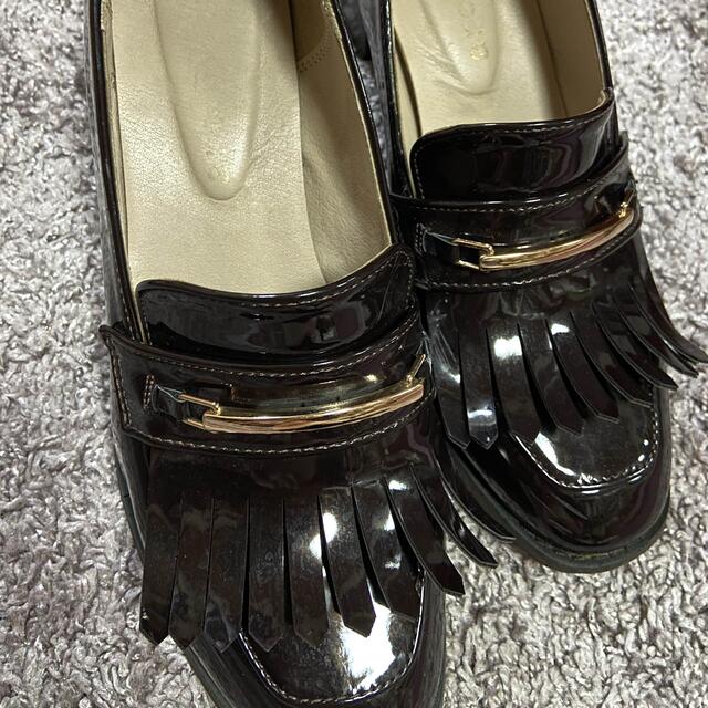 archives(アルシーヴ)のパンプス　ローファー　エナメル レディースの靴/シューズ(ローファー/革靴)の商品写真