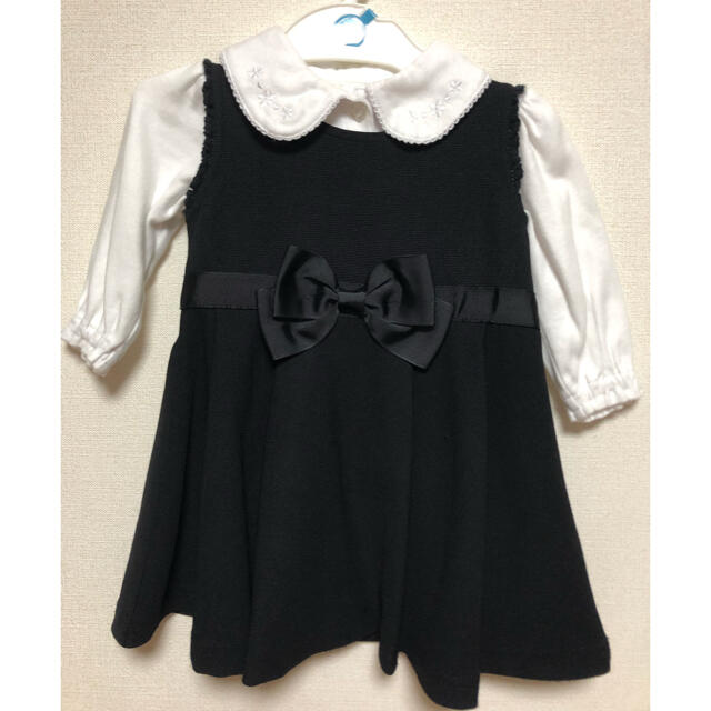 フォーマル　ワンピース　80 セット売り キッズ/ベビー/マタニティのベビー服(~85cm)(ワンピース)の商品写真