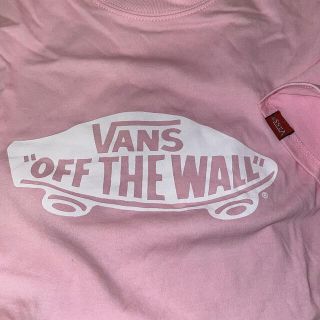 ヴァンズ(VANS)のVANS ピンクTシャツ(Tシャツ/カットソー(半袖/袖なし))