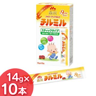 モリナガニュウギョウ(森永乳業)のチルミル スティック18本(離乳食調理器具)