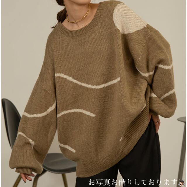 Amiur ❤︎ nuance over size knit ❤︎ レディースのトップス(ニット/セーター)の商品写真