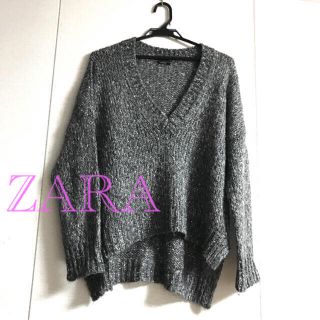 ザラ(ZARA)のZARA＊Vネックニット(ニット/セーター)