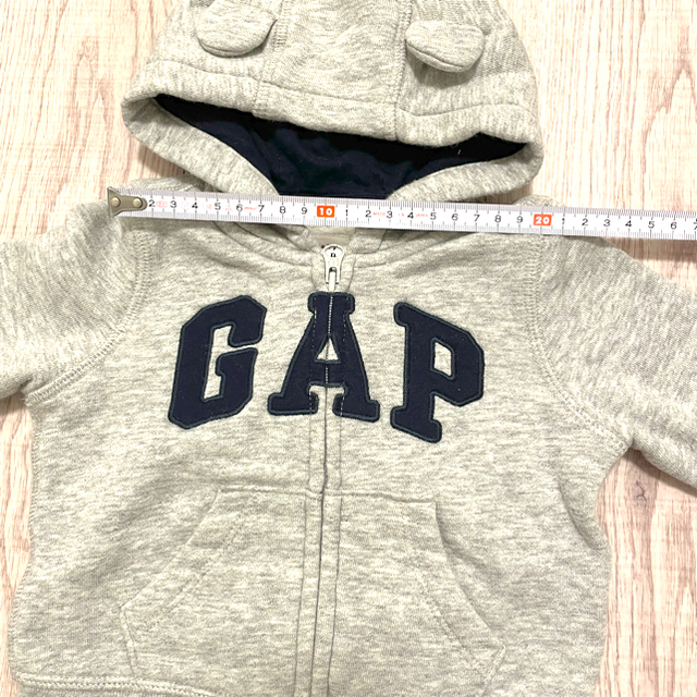 babyGAP(ベビーギャップ)のギャップベビーのパーカー キッズ/ベビー/マタニティのベビー服(~85cm)(トレーナー)の商品写真