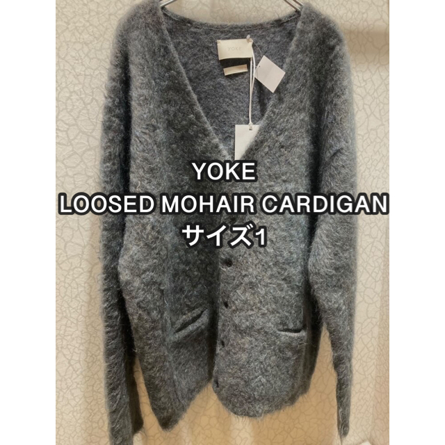 【新品】YOKE LOOSED MOHAIR CARDIGAN カーディガン