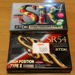 ティーディーケイ(TDK)の【新品未開封】TDK カセットテープ SR54 ハイポジション 3本 (その他)