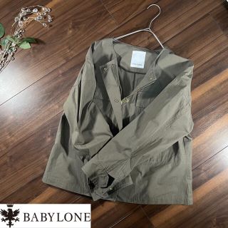 バビロン(BABYLONE)の【BABYLONE】バビロン ジャケット カーキ size38(ノーカラージャケット)