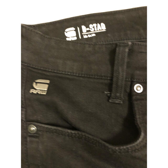 G-STAR RAW(ジースター)の「D-Staq ジースターロゥ」ネロブラックパンツ デニム ジーンズ メンズ メンズのパンツ(デニム/ジーンズ)の商品写真