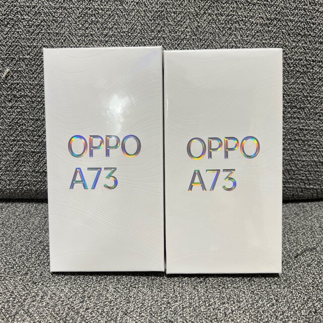 スマホ/家電/カメラOppo a73 新品未開封２台一括出品