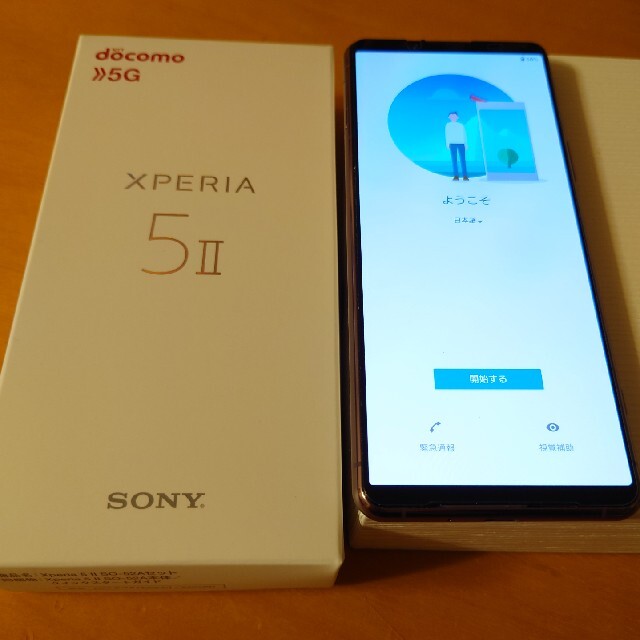 美品】SONY Xperia 5 Ⅱ SO-52A 5G 美品】SONY Xperia 5 Ⅱ SO-52A 5G