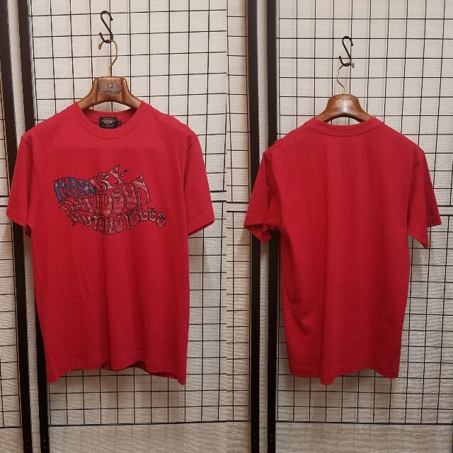 Harley Davidson(ハーレーダビッドソン)の日本製 90's Harley-Davidson Print S/S Tee メンズのトップス(Tシャツ/カットソー(半袖/袖なし))の商品写真