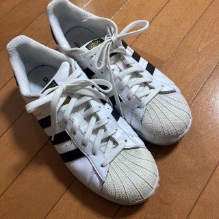 アディダス(adidas)のアディダス　スーパースター　ホワイトブラック(スニーカー)