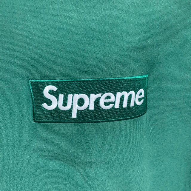 supreme box logo green