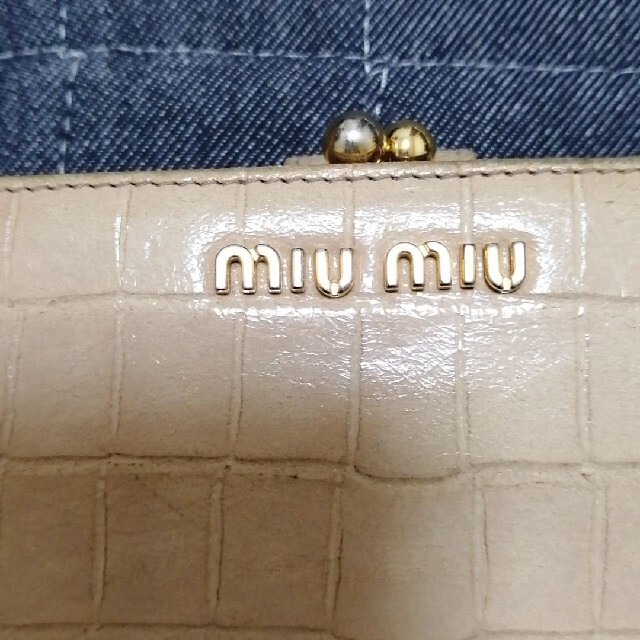 miumiu(ミュウミュウ)のミュウミュウ　財布 レディースのファッション小物(財布)の商品写真