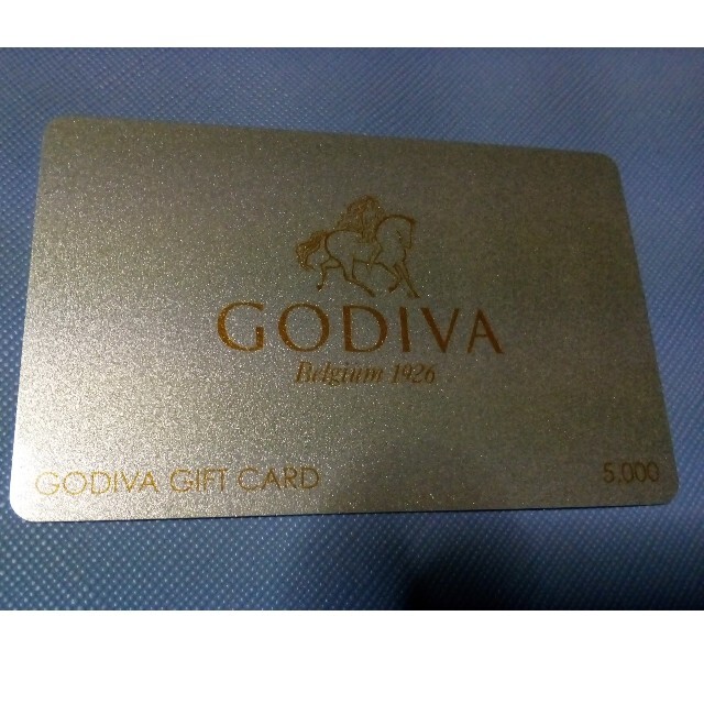 ゴディバ　ギフトカード　5000円分 1