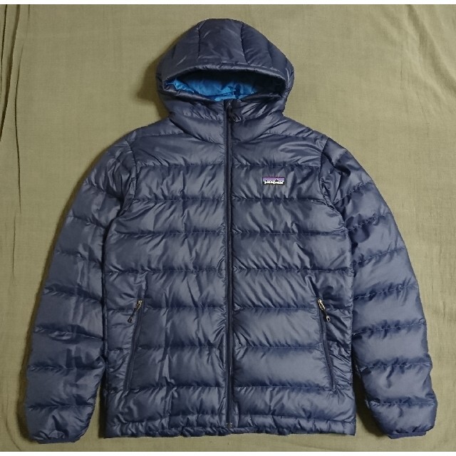 patagonia パタゴニア ハイロフト ダウン フーディー ネイビー S