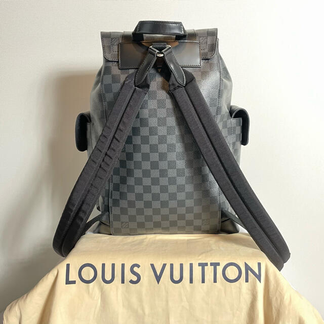 LOUIS VUITTON(ルイヴィトン)のルイ・ヴィトン ダミエ グラフィット クリストファーPM メンズのバッグ(バッグパック/リュック)の商品写真