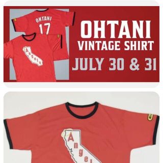 大谷翔平 LAエンゼルス Tシャツ&エコバッグ 非売品(記念品/関連グッズ)