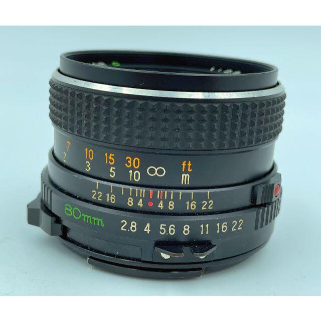 MAMIYA Sekor C 80mm 1:2.8 / マミヤ セコール スマホ/家電/カメラのカメラ(フィルムカメラ)の商品写真