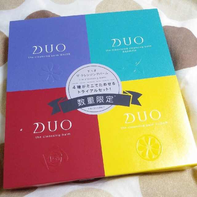 DUO デュオ ザクレンジングバーム ミニ4種セット コスメ/美容のスキンケア/基礎化粧品(洗顔料)の商品写真