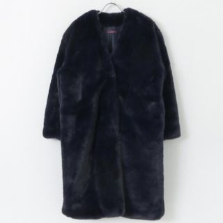 アーバンリサーチ(URBAN RESEARCH)のITEMS URBANRESEARCH  フェイクファーVコート(毛皮/ファーコート)