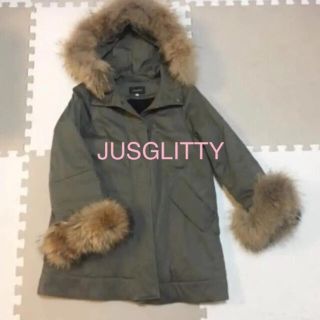 ジャスグリッティー(JUSGLITTY)の【美品】ジャスグリッティー　モッズコート(モッズコート)