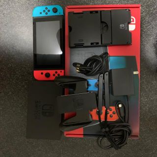 ニンテンドースイッチ(Nintendo Switch)のNintendo Switch JOY-CON(L) ネオンブルー/(R) ネオ(家庭用ゲーム機本体)