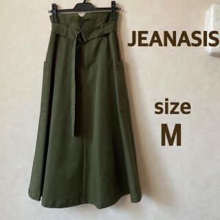 ジーナシス(JEANASIS)のJEANASIS ロングフレアスカート Aラインスカート(ロングスカート)