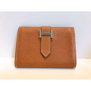 エルメス(Hermes)の【MO笑美様専用】　　HERMES エルメス　ベアンコンパクト★財布(財布)