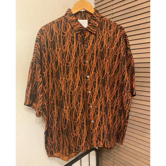 SHAREEF シャリーフ ’SPIDERWEB’ PT S/S SHIRTS