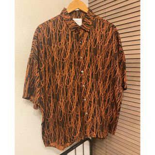 シャリーフ(SHAREEF)のshareef DRAWING PT S/S BIG SHIRTS(シャツ)