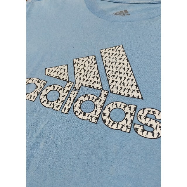 adidas(アディダス)の☆ATS-838 アディダス 長袖Tシャツ 水色 サイズ XL メンズのトップス(Tシャツ/カットソー(七分/長袖))の商品写真