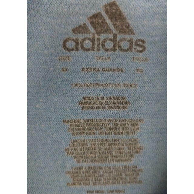 adidas(アディダス)の☆ATS-838 アディダス 長袖Tシャツ 水色 サイズ XL メンズのトップス(Tシャツ/カットソー(七分/長袖))の商品写真