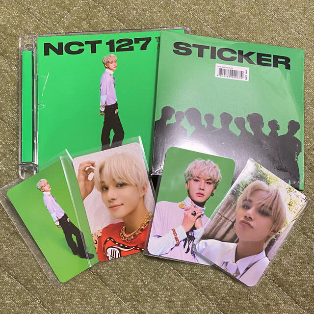 NCT127 ジョンウ Sticker デラックスボックス トレカエンタメ/ホビー